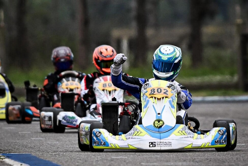 Fausto Schioppa tiene 16 años, una paciencia de abuelo y un pasaje a Portimao
