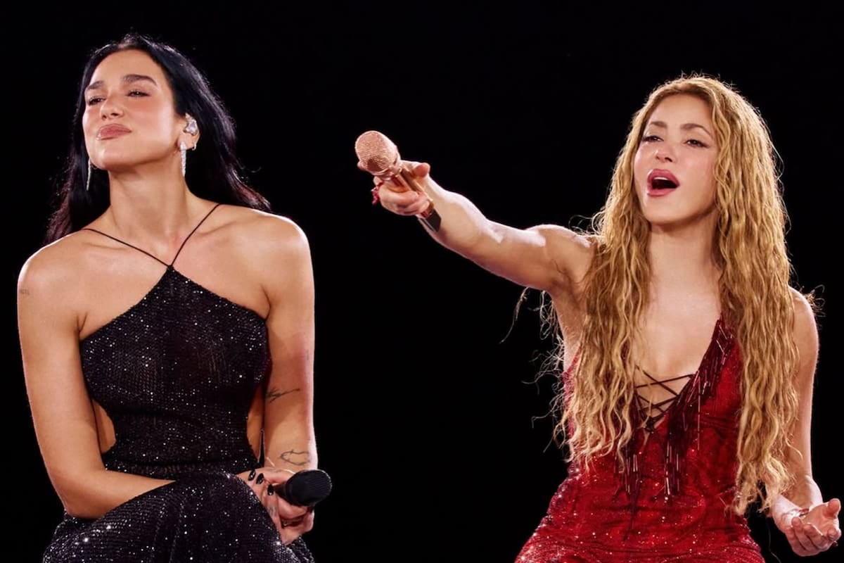 Una noche en Macondo: cuando Shakira y Dua Lipa se encontraron en Madrid para cantar Antología