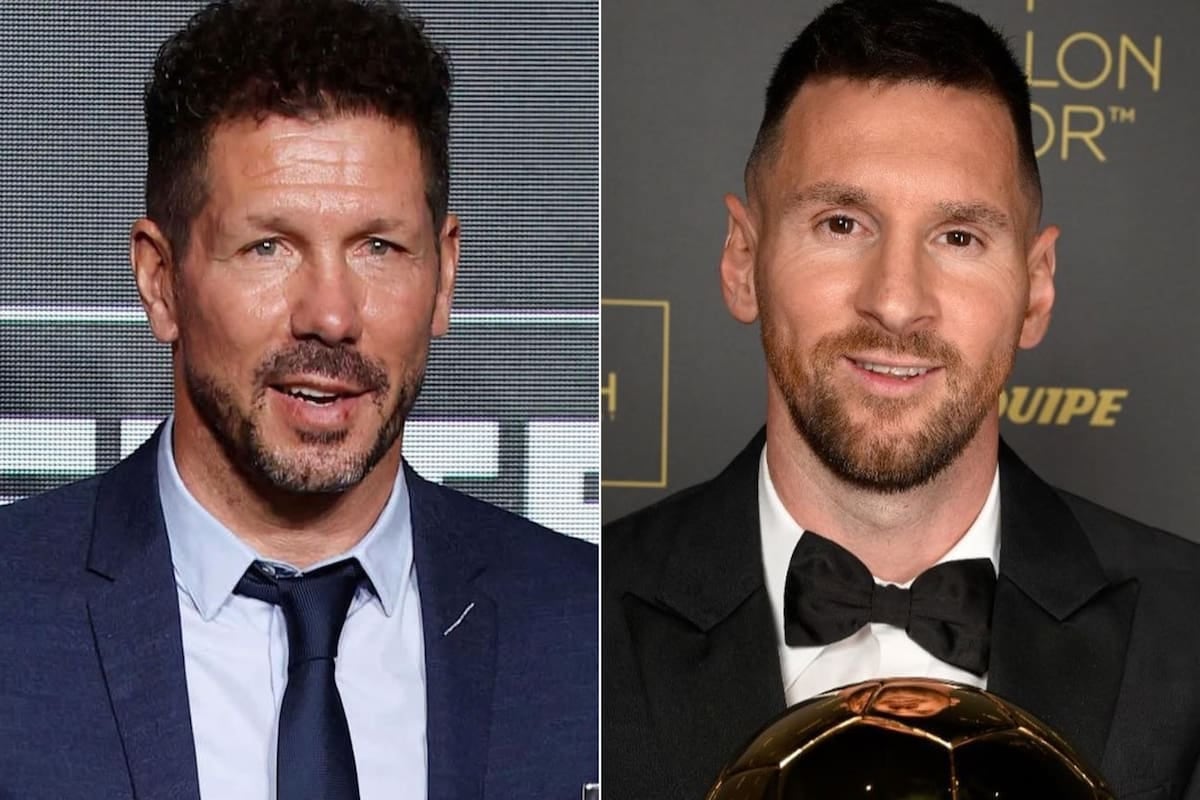 El Cholo se rindió ante Messi y se le notó en la cara: "Eso es difícil de sostener veinte o veinticinco años"