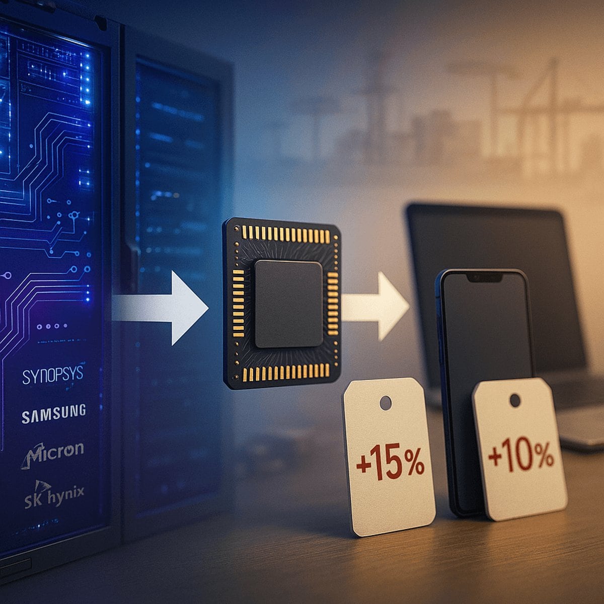 La IA se quedó con los chips y las computadoras se derrumban: las ventas cayeron más del 20% en un trimestre