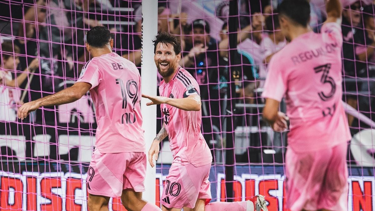 A dos minutos de la tribuna: Messi y Suárez bailaron a DC United y Miami volvió a sonreír
