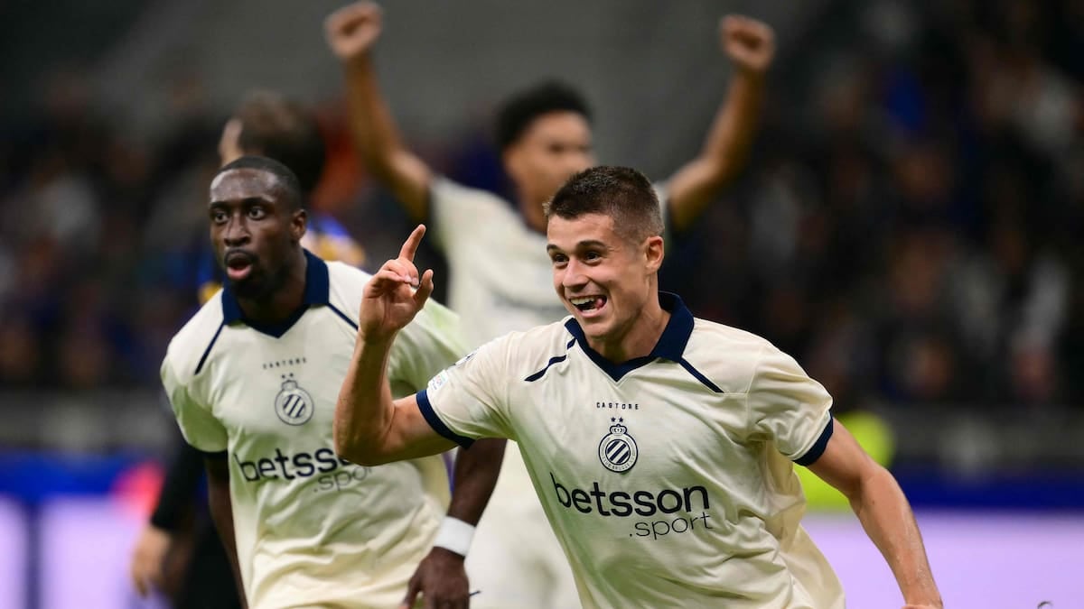 Champions al rojo vivo: Atlético pintó al United y Brujas bailó al Inter en San Siro
