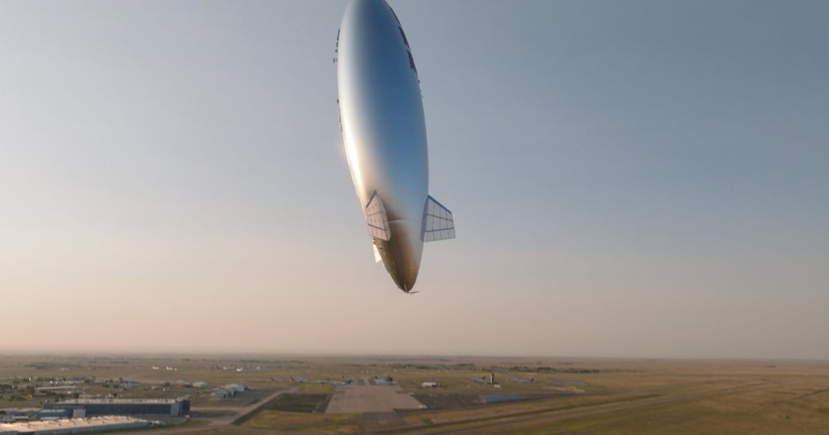 Un globo de 83 metros se posó sobre Japón y reemplazó a 500 antenas de celular