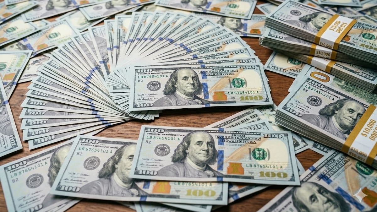 El dólar se mantém estable y acorta distancia con el blue en $15